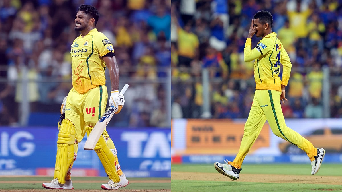 சென்னை சூப்பர் கிங்ஸுக்கு 103 ரன் வெற்றி: சஞ்சு சாம்சன் சதம்