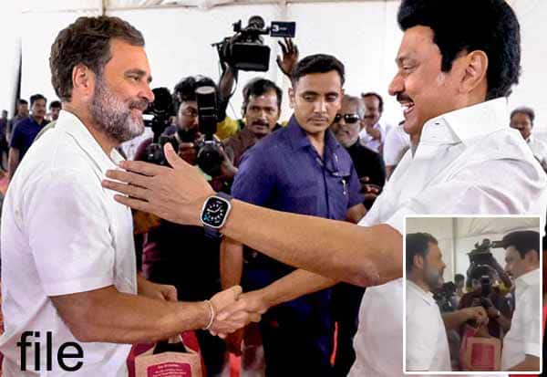 ராகுல் காந்தி தமிழக வருகை: திமுக கூட்டணி கேள்வியில் அரசியல் பரபரப்பு