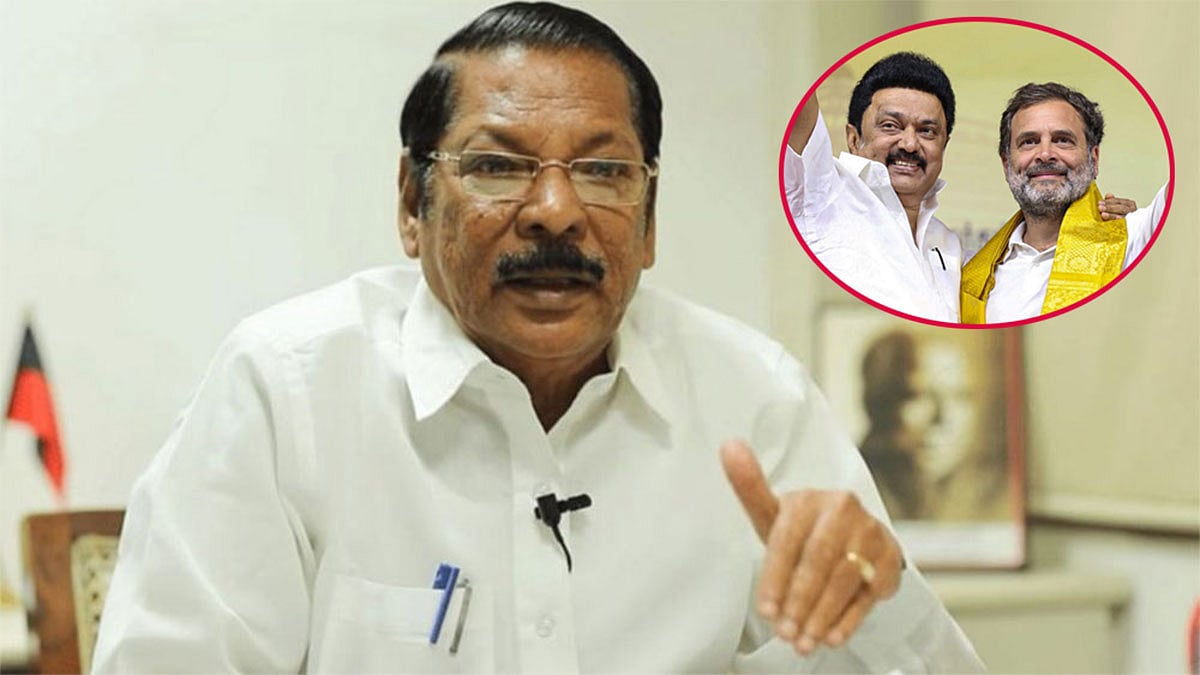 திமுக அமைப்புச் செயலாளர் ஆர்.எஸ்.பாரதி: ஸ்டாலினும் ராகுலும் ஒன்றாக பிரசாரம் செய்ய நேரமில்லை