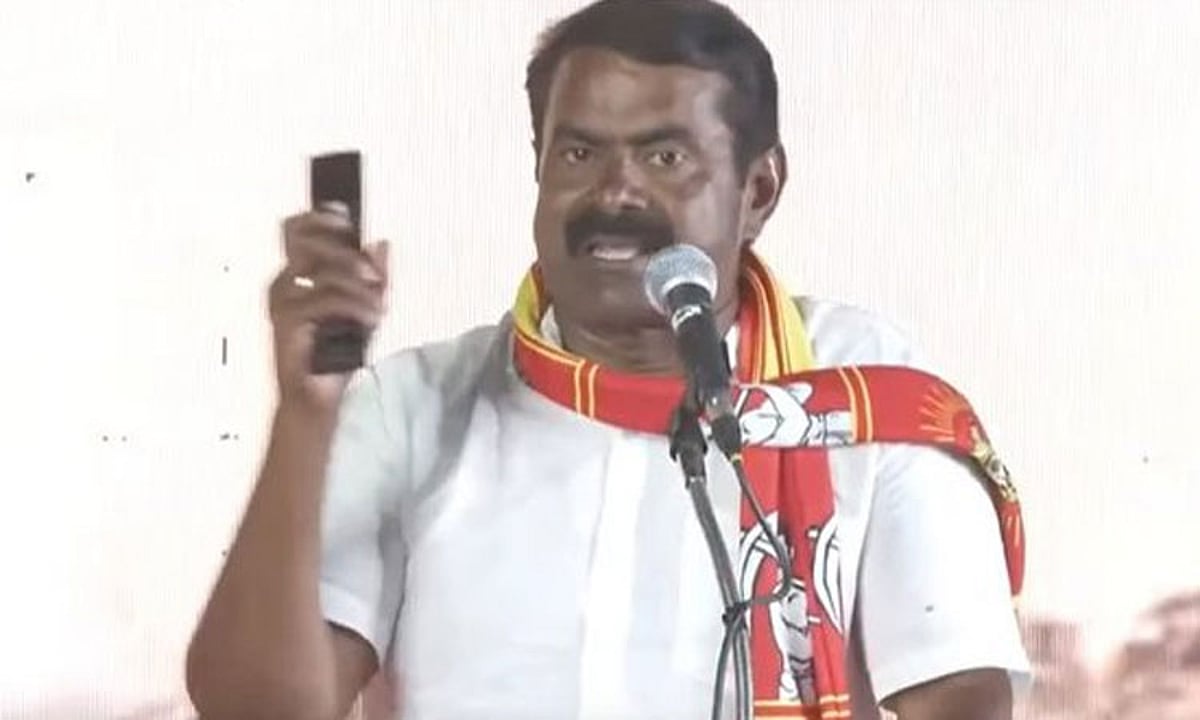 நான் ரீல் பிக் பாஸ் அல்ல; ரியல் பிக் பாஸ் – சீமான் பேச்சு