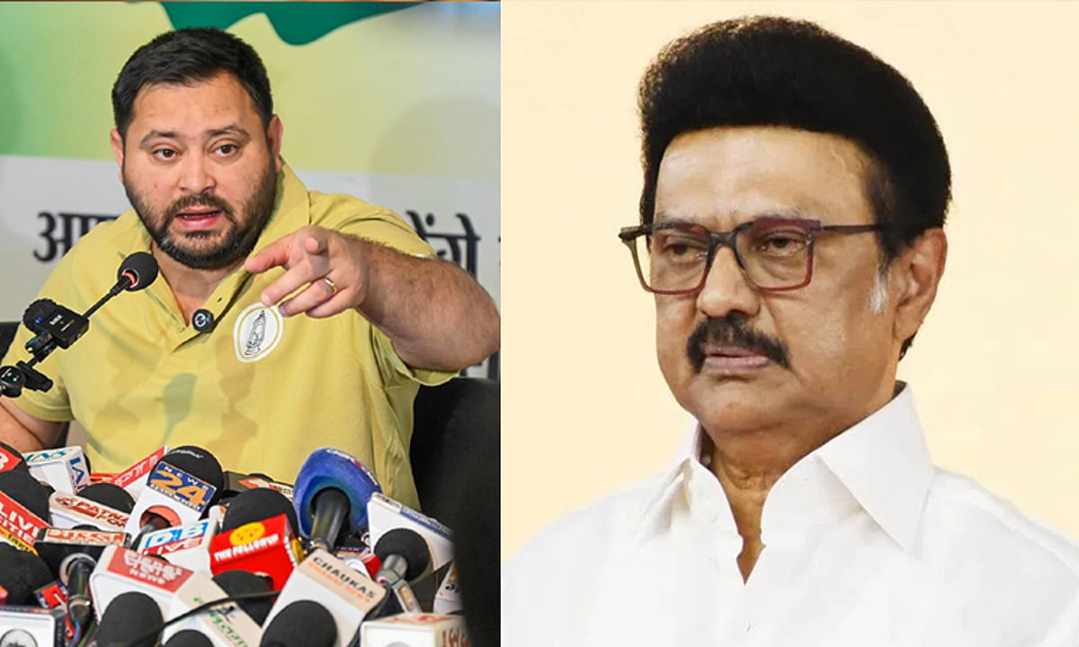 தமிழக தேர்தல்: கோவை, திருப்பூரில் ஸ்டாலினுடன் தேஜஸ்வி யாதவ் பிரசாரம்