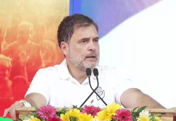 பொன்னேரியில் ராகுல் காந்தி பிரசாரம்; ஸ்டாலின் பெயரை சொல்லாத நிலை
