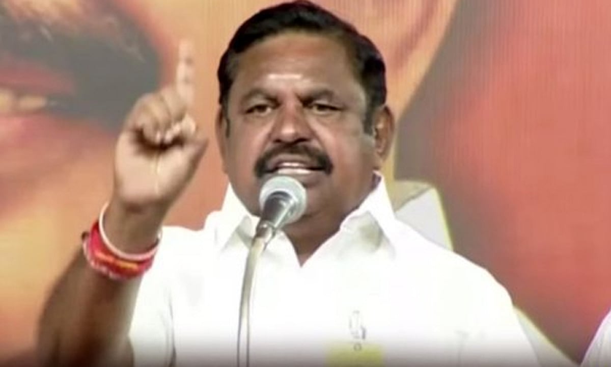 தீய சக்தி திமுக வேரோடு அழிக்கப்பட வேண்டும்: எடப்பாடி பழனிசாமி