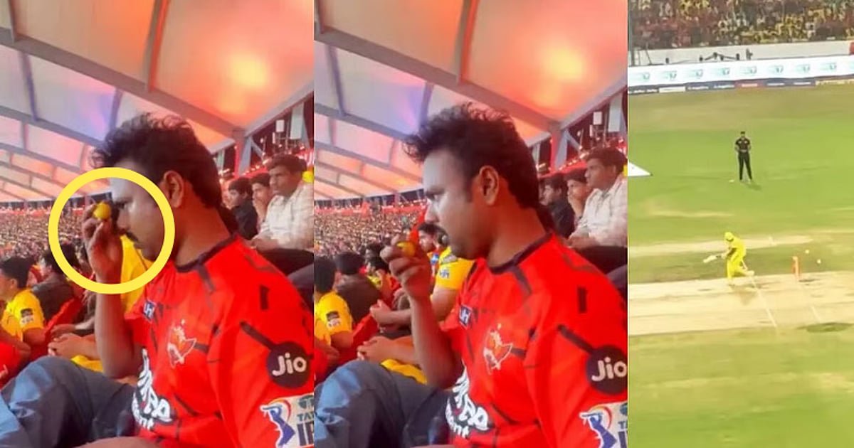 எஸ்ஆர்எச் ரசிகரின் மாந்திரீக வீடியோ வைரல்: ஐபிஎல் போட்டியில் சிஎஸ்கே தோல்விக்கு காரணமா?