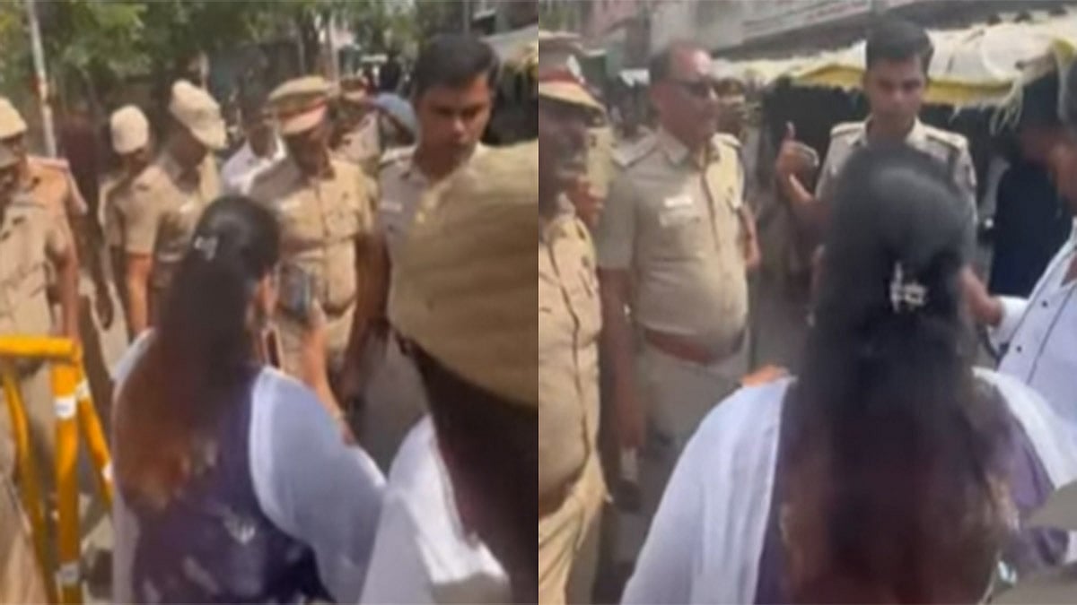 வாக்களித்தே தீருவேன் – பெண் வாக்காளர் தேர்தல் அலுவலரிடம் வாக்குவாதம்