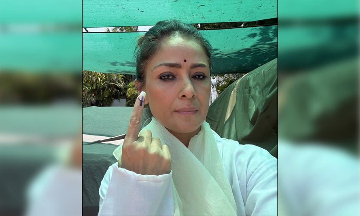 ‘இது சினிமா படப்பிடிப்பு அல்ல’ – வாக்கு செலுத்திய பிறகு நடிகை சிம்ரன் வெளியிட்ட பதிவு