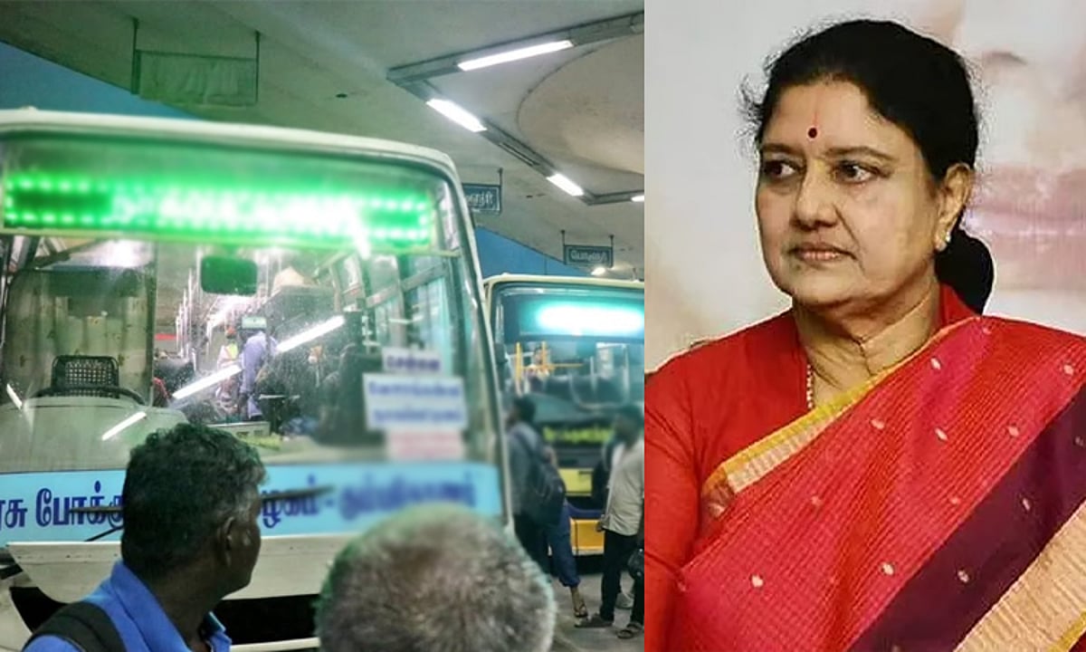 தேர்தல் நாளில் பேருந்துகளை கூடுதலாக இயக்க ஏன் நடவடிக்கை எடுக்கவில்லை – சசிகலா கேள்வி