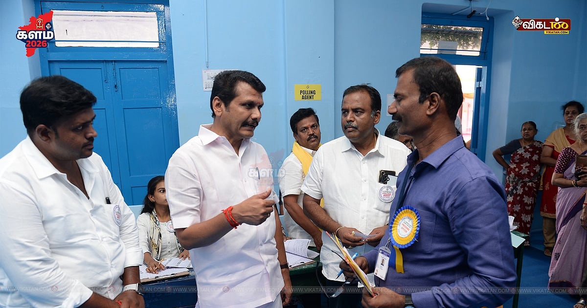 மஞ்சள் துண்டு போடுவதில் என்ன பிரச்சனை? – செந்தில் பாலாஜி கேள்வி