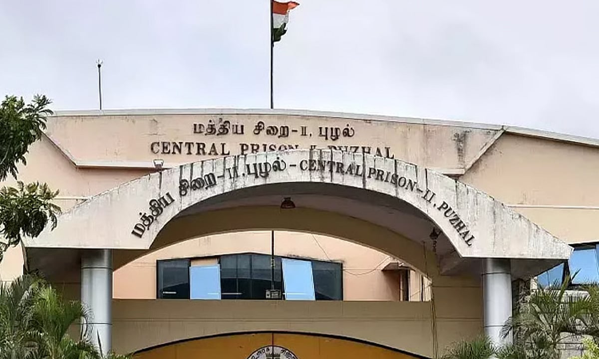 புழல் சிறையில் தபால் வாக்கு செலுத்திய ஒரே கைதி