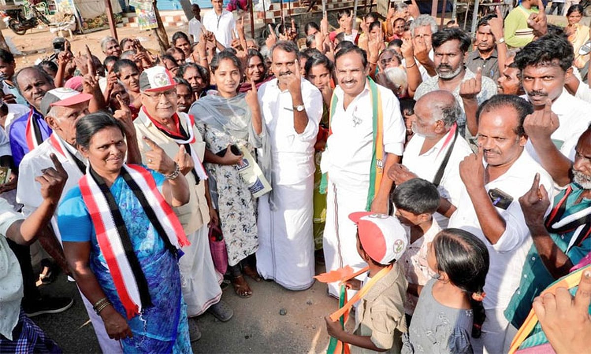 மக்கள் உற்சாகமாக வாக்களிப்பது நம்பிக்கை அளிக்கிறது: எல்.முருகன்