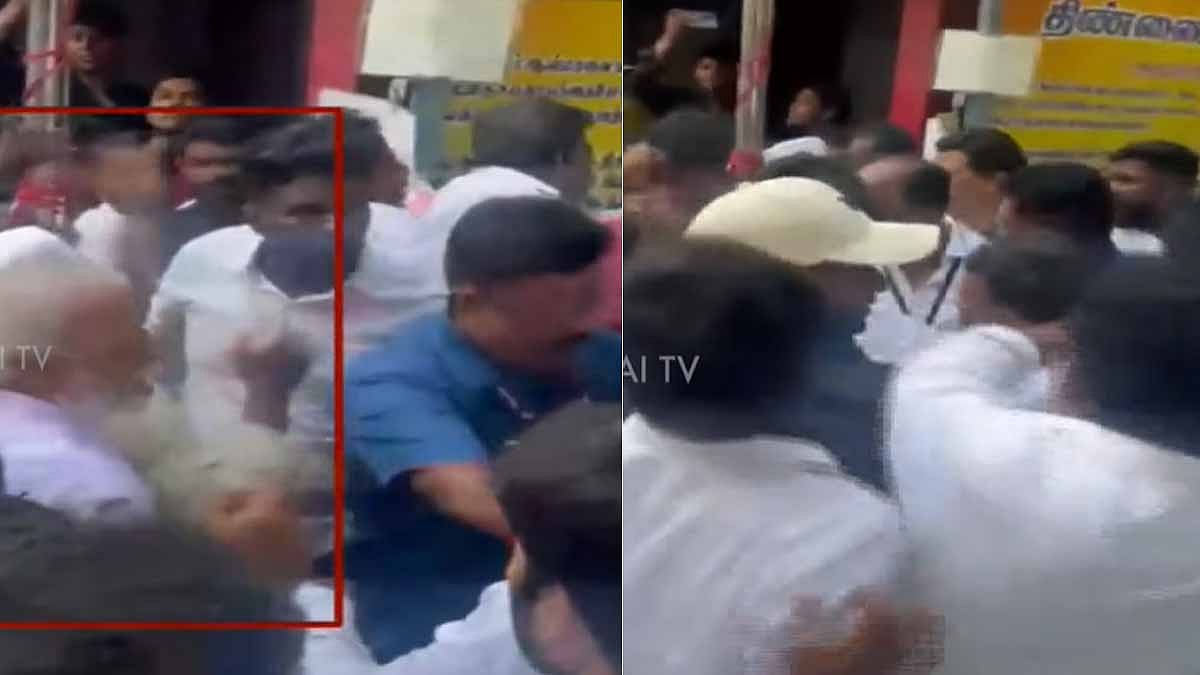 சேகர்பாபு-சினோரா அசோக் கைகலப்பு: துறைமுகம் தொகுதியில் பரபரப்பு
