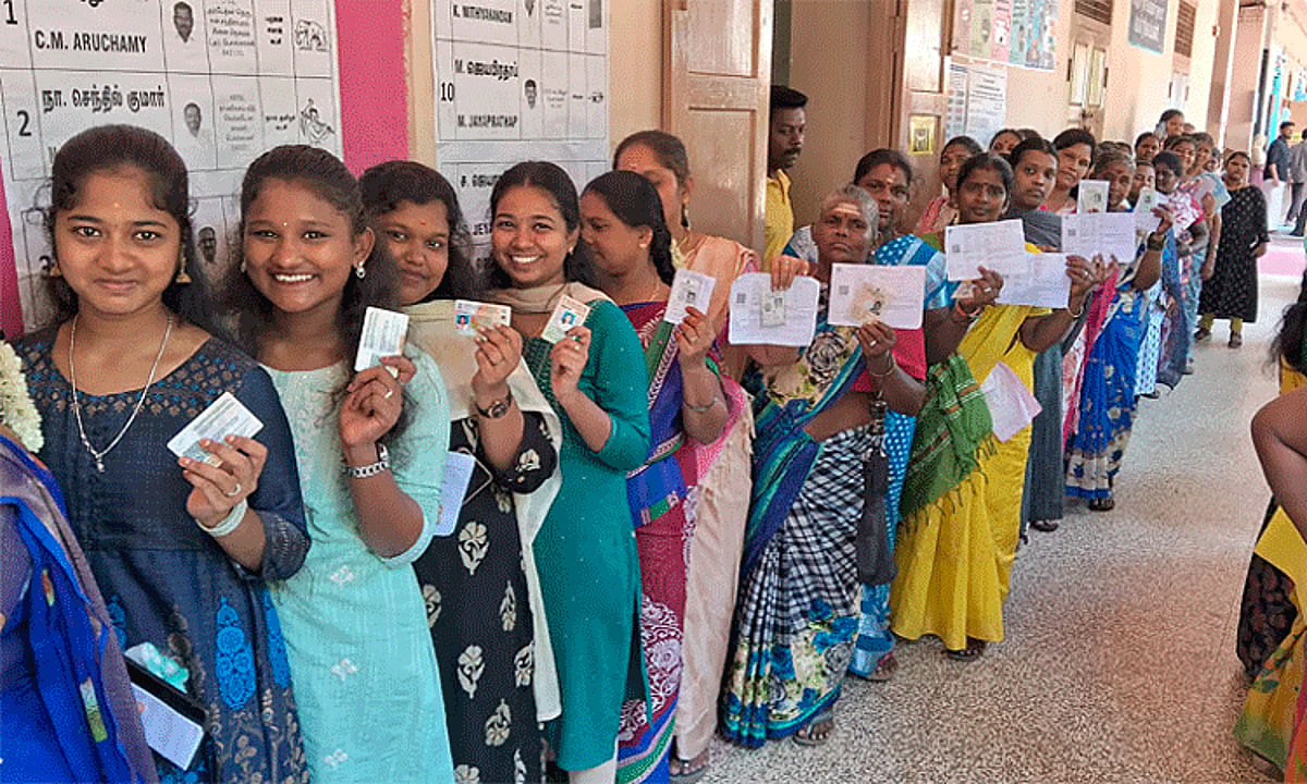 சென்னையில் வாக்குப்பதிவு சதவீதம் உயர்வு, ஆனால் வாக்காளர் எண்ணிக்கை குறைவு