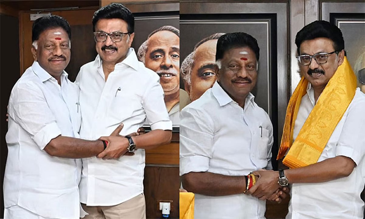 போடிநாயக்கனூர் வேட்பாளராகத் தேர்வு: ஸ்டாலினுக்கு பன்னீர் நன்றி
