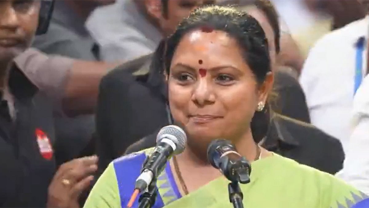தெலுங்கானா ராஷ்டிர சேனா: கவிதா புதிய கட்சியை தொடங்கினார்