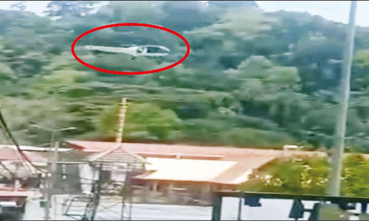 சபரிமலையில் ஹெலிகாப்டர் தாழ்வாகப் பறந்த விவகாரம்: விசாரணையில் புதிய திருப்பம்