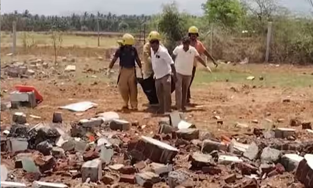 தேனி: பட்டாசு ஆலையில் வெடி விபத்து – இருவர் பலி