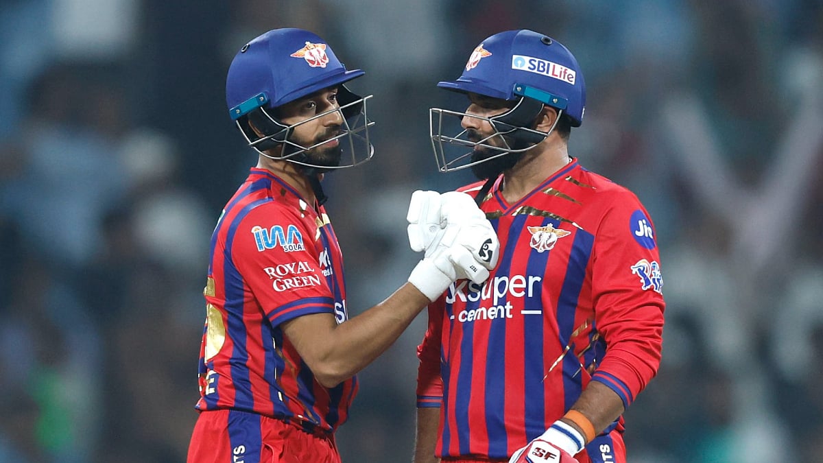 ஷமி சிக்சர்: கேகேஆர் போட்டியை சூப்பர் ஓவருக்கு கொண்டு சென்ற லக்னோ
