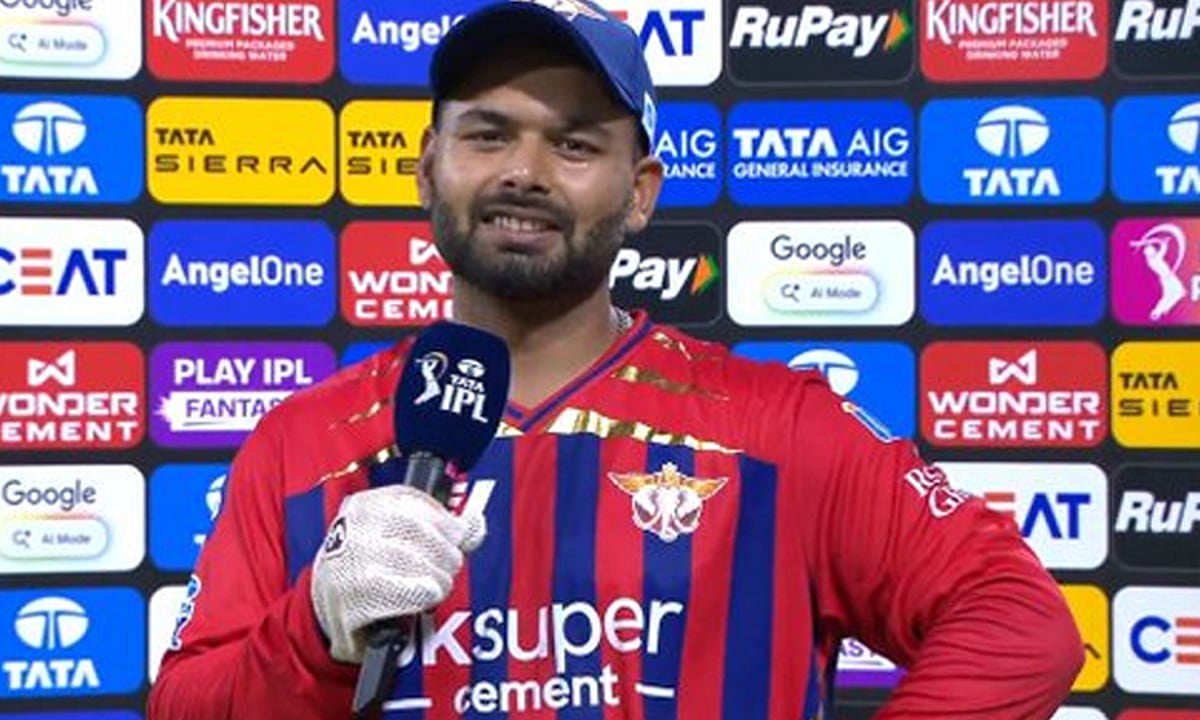 சூப்பர் ஓவரில் லக்னோ தோல்வி: ரிஷப் பண்ட் வெளிப்படை