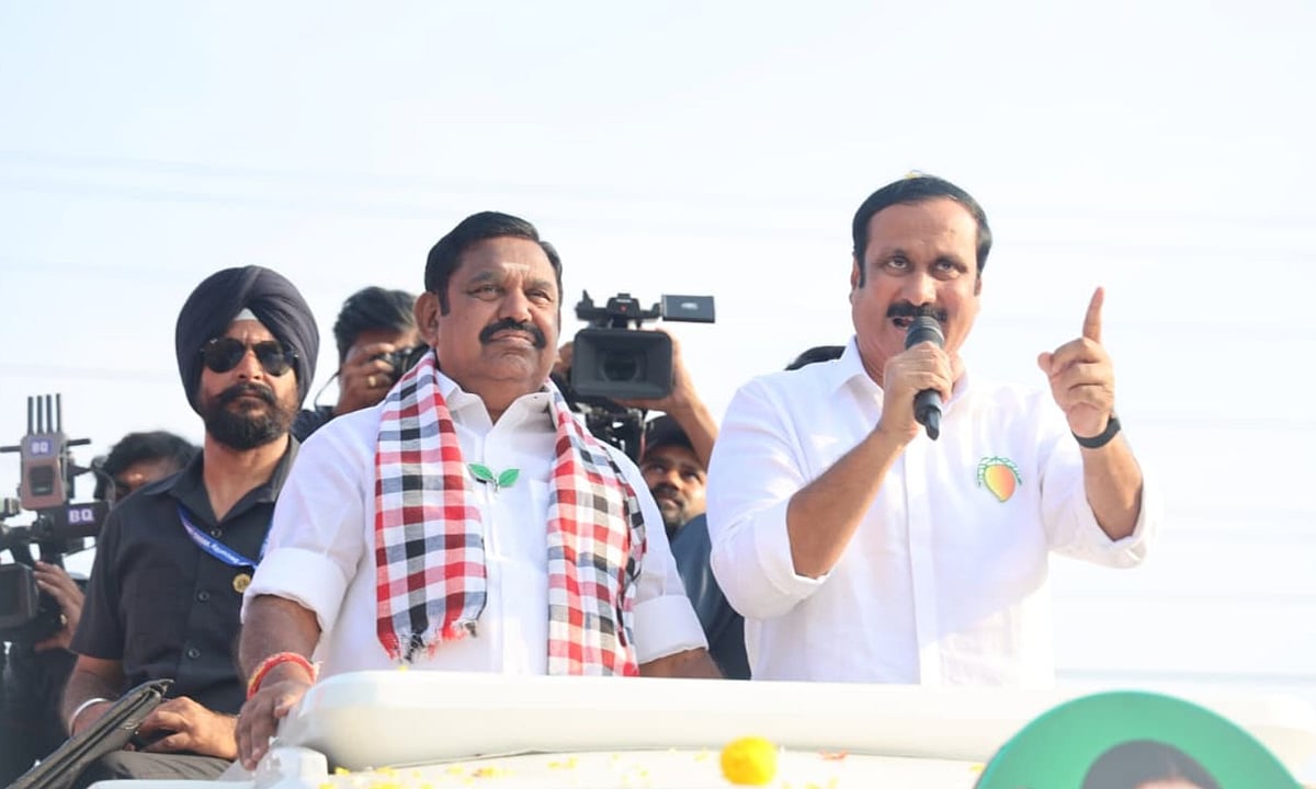 இன்னும் 2 வாரத்தில் தமிழ்நாட்டின் முதலமைச்சராக பதவியேற்பார் பழனிசாமி: அன்புமணி