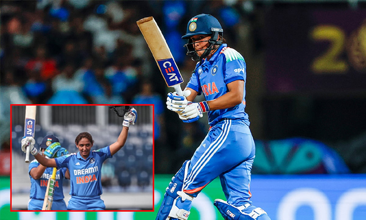 டி20 போட்டியில் மகளிர் அணி கேப்டனாக அதிக ரன்கள்: ஹர்மன்பிரீத் சாதனை