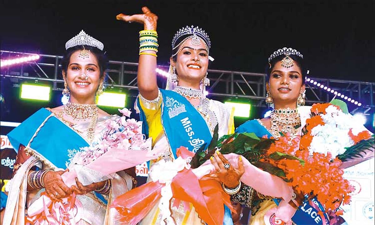மிஸ் திருநங்கை-2026: சென்னை ஓமணா கிரீடம்