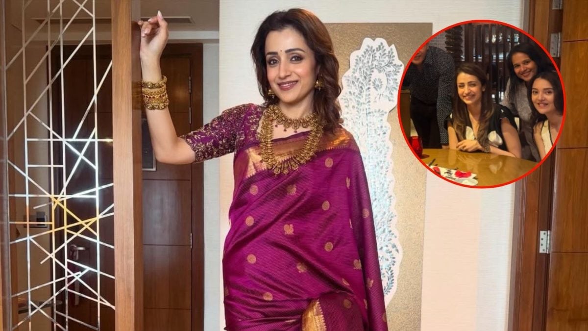 மே 4ம் தேதிக்கு பதிலாக… நடிகை த்ரிஷா முன்கூட்டியே கொண்டாட்டம்!