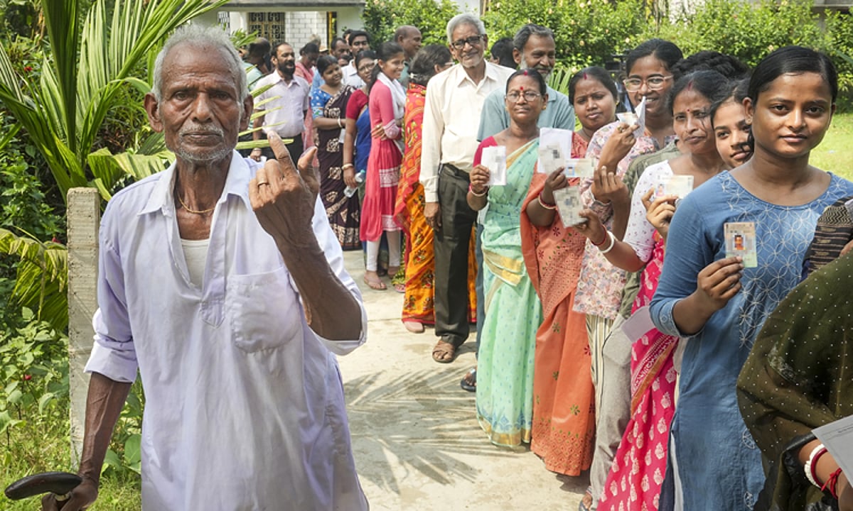மேற்கு வங்காள சட்டசபை தேர்தல்: முதல் கட்ட வாக்குப்பதிவில் 41.11%