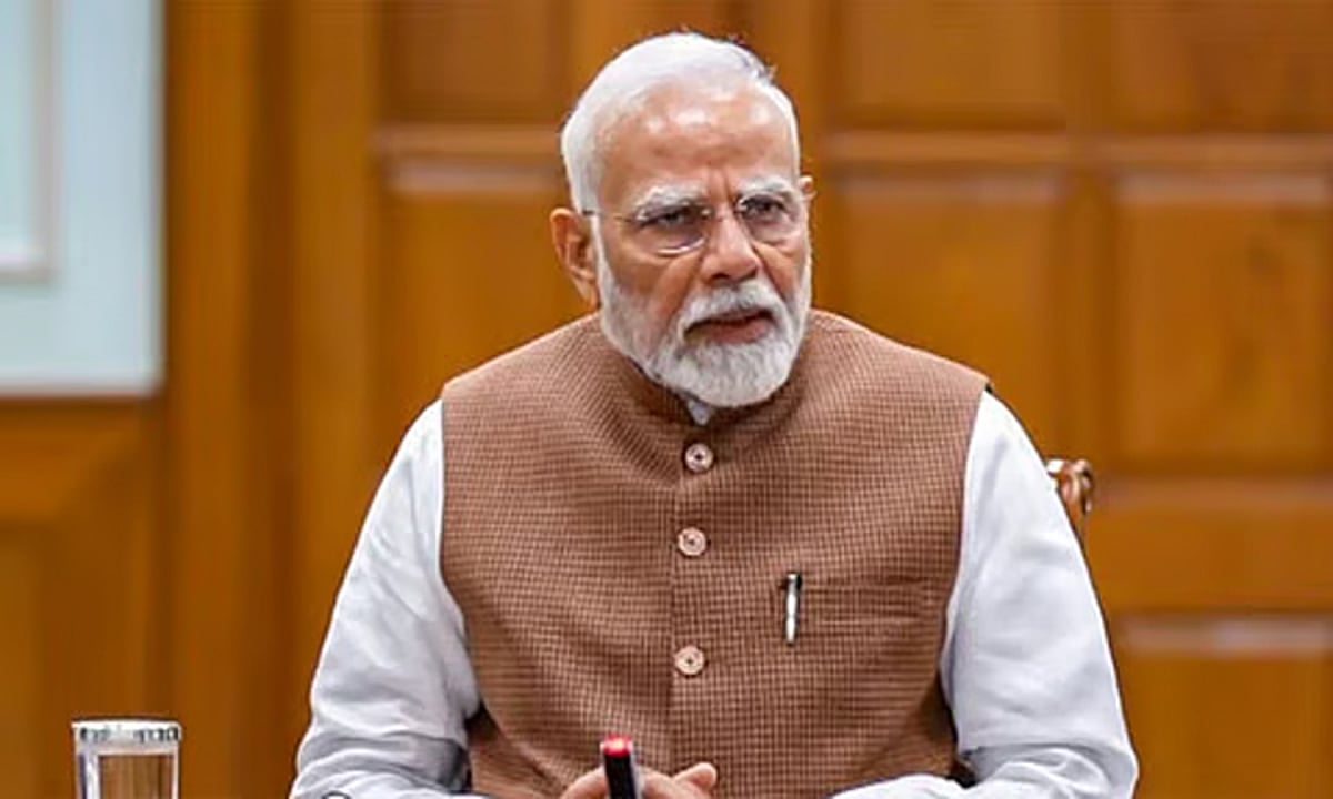 இன்று இரவு 8.30 மணிக்கு பிரதமர் மோடி நாட்டு மக்களிடம் உரை