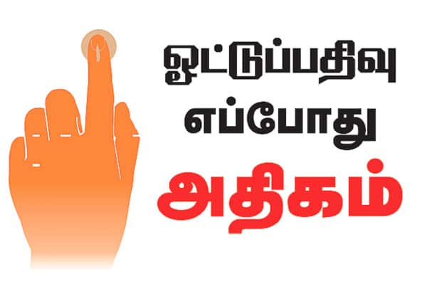 தமிழக சட்டசபை தேர்தலில் 84.69% ஓட்டு பதிவு – சாதனை