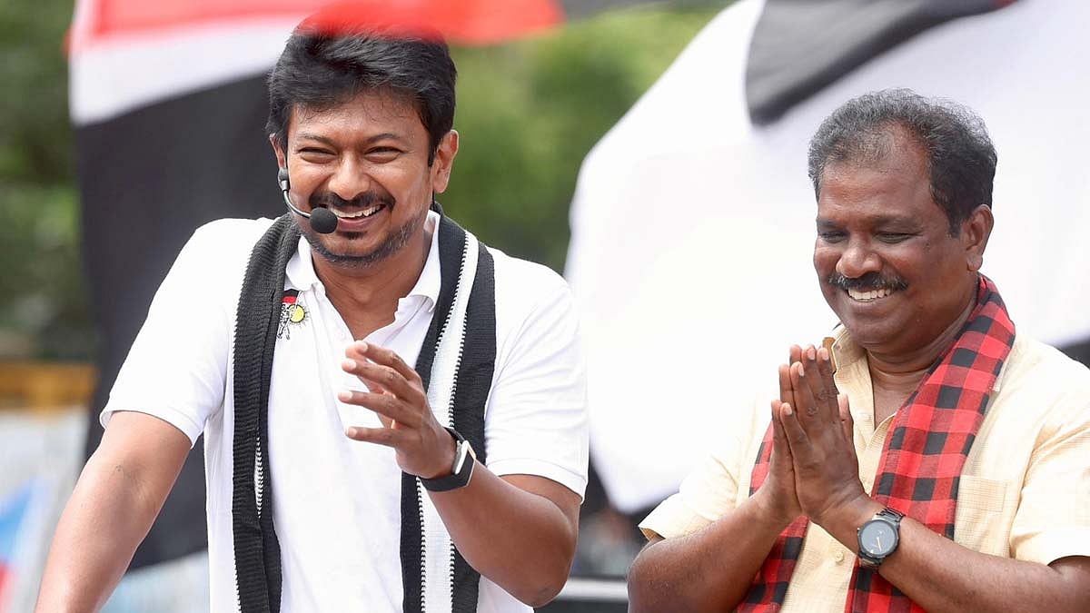 தமிழ்நாடு டெல்லிக்கு ‘Out of Control’ என்றார் உதயநிதி