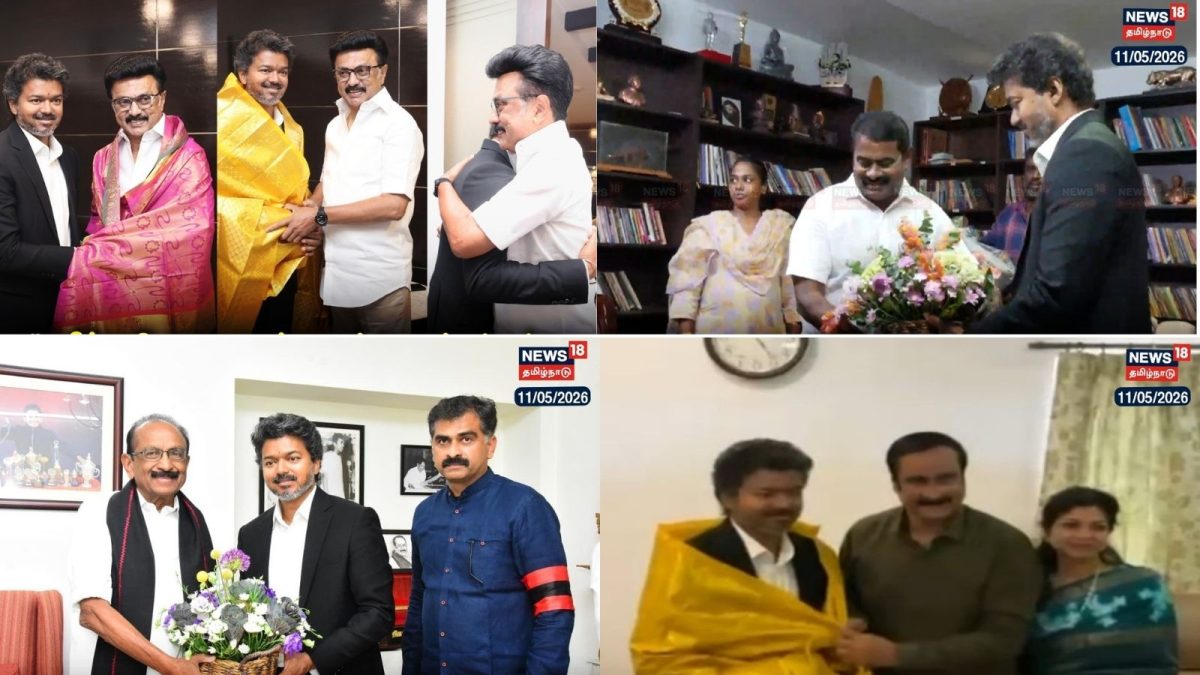 முதல்வர் விஜய் நேரில் சந்திப்பு