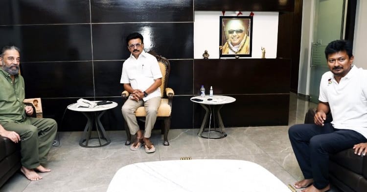 திடுக்கிடும் அரசியல் நகர்வு! முதல்வர் மு.க.ஸ்டாலினை சந்தித்த கமல்ஹாசன் – இன்று நடந்தது என்ன?