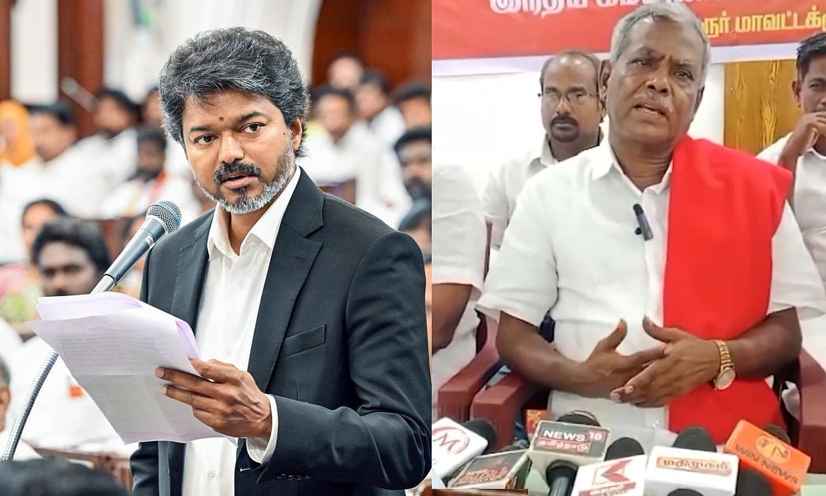 அதிமுகவை அமைச்சரவையில் சேர்க்க நேரிட்டால் ஆதரவை மறுபரிசீலனை செய்வோம்: பெ.சண்முகம் எச்சரிக்கை