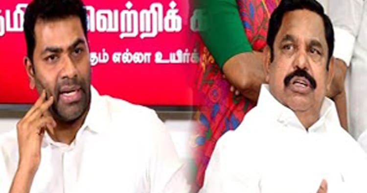 அதிமுகவில் உட்கட்சிப் பூசல்: எடப்பாடி பழனிசாமி மீது அமைச்சர் ஆதவ் அர்ஜுனா விமர்சனம்
