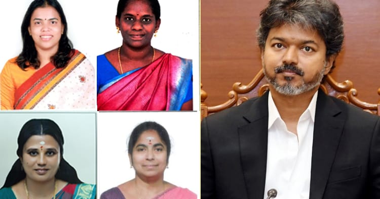 தமிழக அமைச்சரவையில் முதல்முறையாக நான்கு பெண் அமைச்சர்கள் நியமனம்