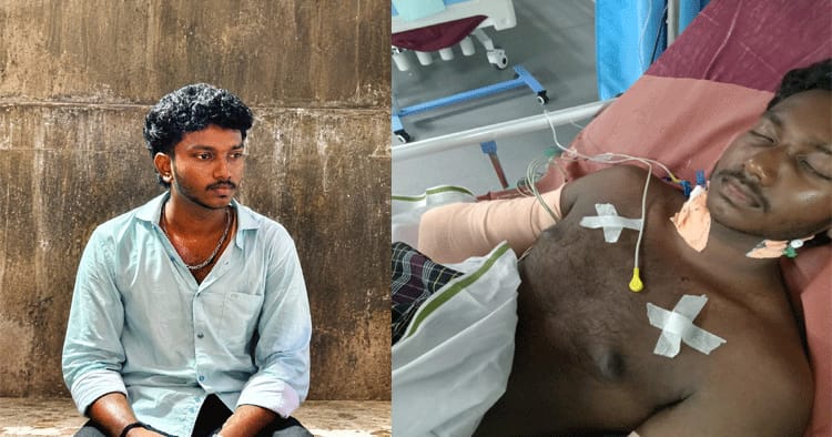 சென்னையில் குளிரூட்ட機 சிலிண்டர் வெடிப்பு: இளைஞர் இரு கைகளையும் இழப்பு
