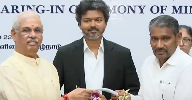 தமிழக வெற்றிக் கழக அமைச்சரவையில் வன்னியரசு, ஷாஜகான் இன்று பதவியேற்பு