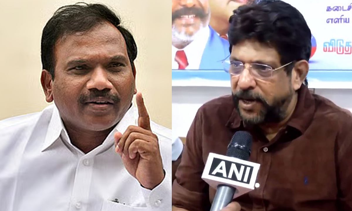 திமுக எம்பி ஆ.ராசா பதிவிற்கு விசிக பொருளாளர் பாலாஜி பதில்