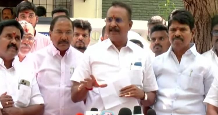 அமைச்சரவை இடம் கேட்கவில்லை: தவெக அரசுடனான உறவு குறித்து எஸ்.பி. வேலுமணி விளக்கம்
