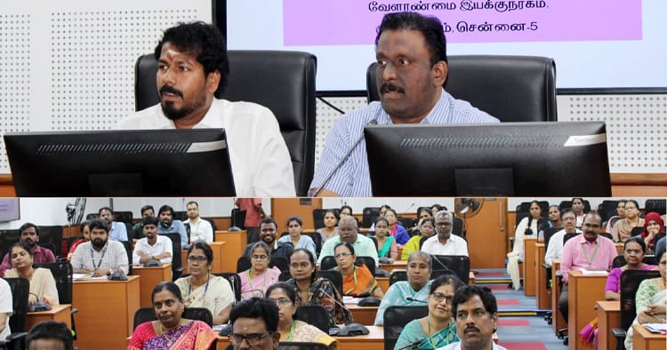 விவசாயிகளின் வருமானத்தை உயர்த்த புதிய திட்டங்கள்: வேளாண் அமைச்சர் ர.வினோத் ஆய்வு