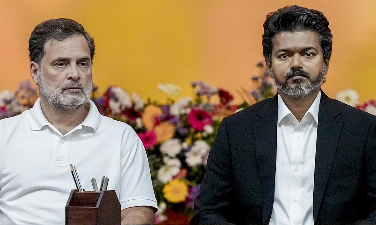 டெல்லி பயணத்தை முடித்துக்கொண்டு சென்னை திரும்பினார் முதலமைச்சர் விஜய்; காங்கிரஸ் தலைவர்கள் சந்திப்பு ரத்து
