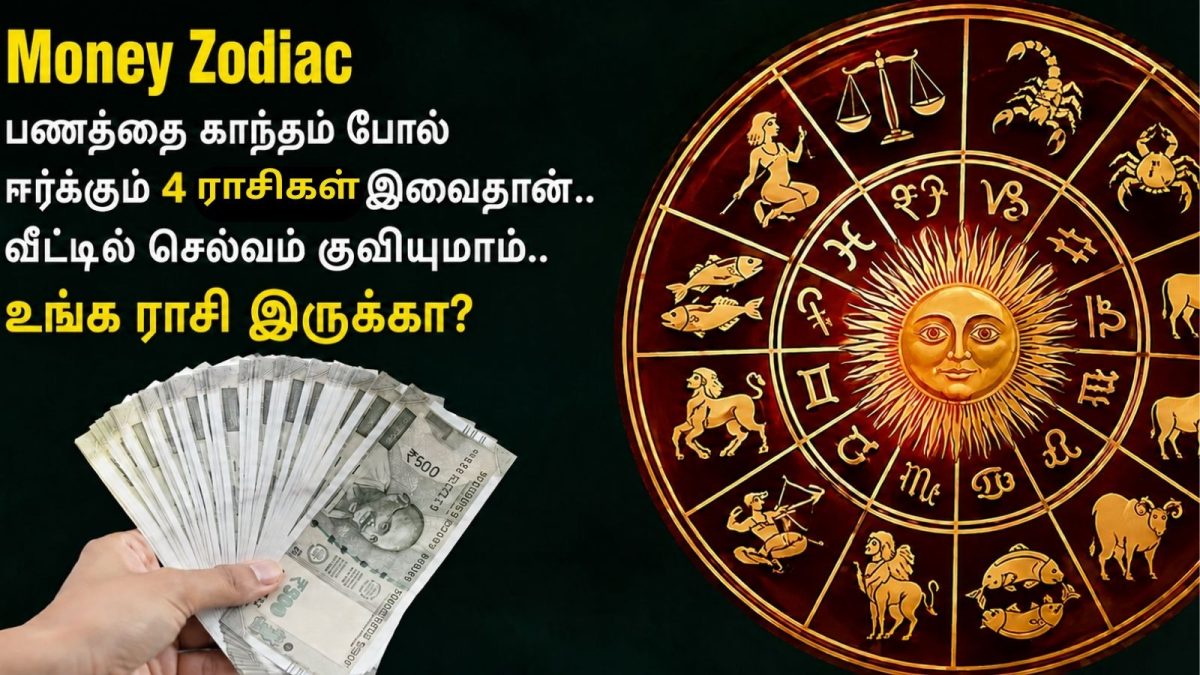 பணத்தை காந்தம் போல் ஈர்க்கும் 4 ராசிகள் (மே 8)! உங்கள் ராசி இருக்கா?