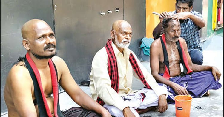திமுக நிர்வாகிகள் மொட்டை அடித்து சோகம் (மே 5): ஸ்டாலின் தோல்வி தாக்கம்!