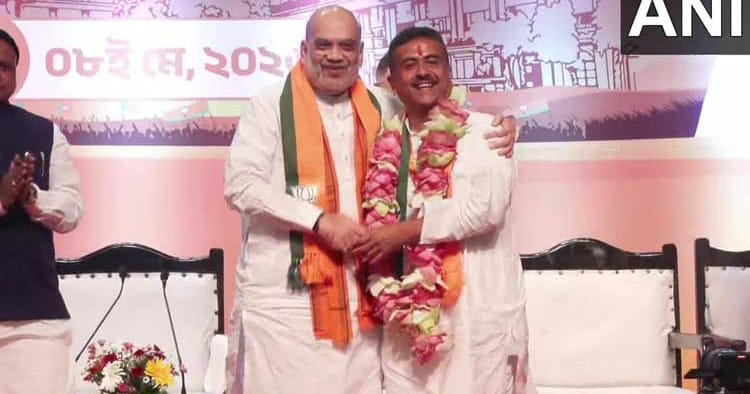 பா.ஜ.க. வெற்றி: மேற்கு வங்கத்தில் புதிய முதல்வராக சுவேந்து அதிகாரி பதவியேற்பு (மே 5)