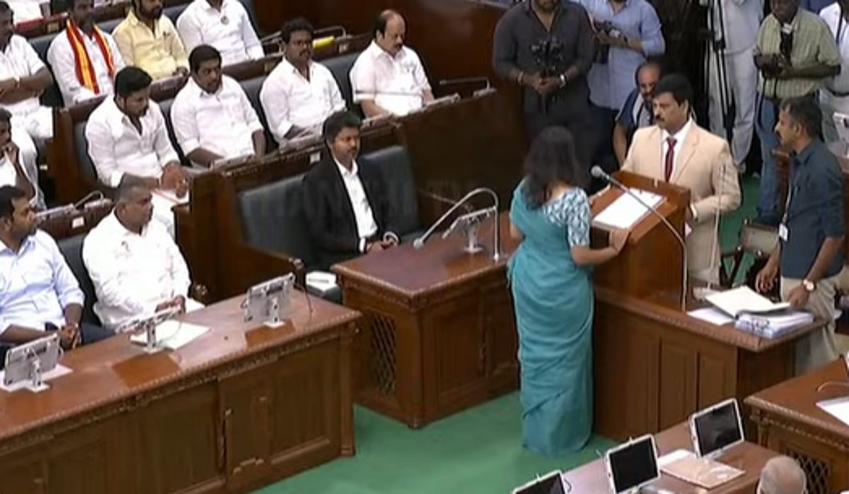 தமிழக சட்டசபை: எம்எல்ஏவாக பதவியேற்காத அமைச்சர் கீர்த்தனா (மே 5)! ஏன் தெரியுமா?
