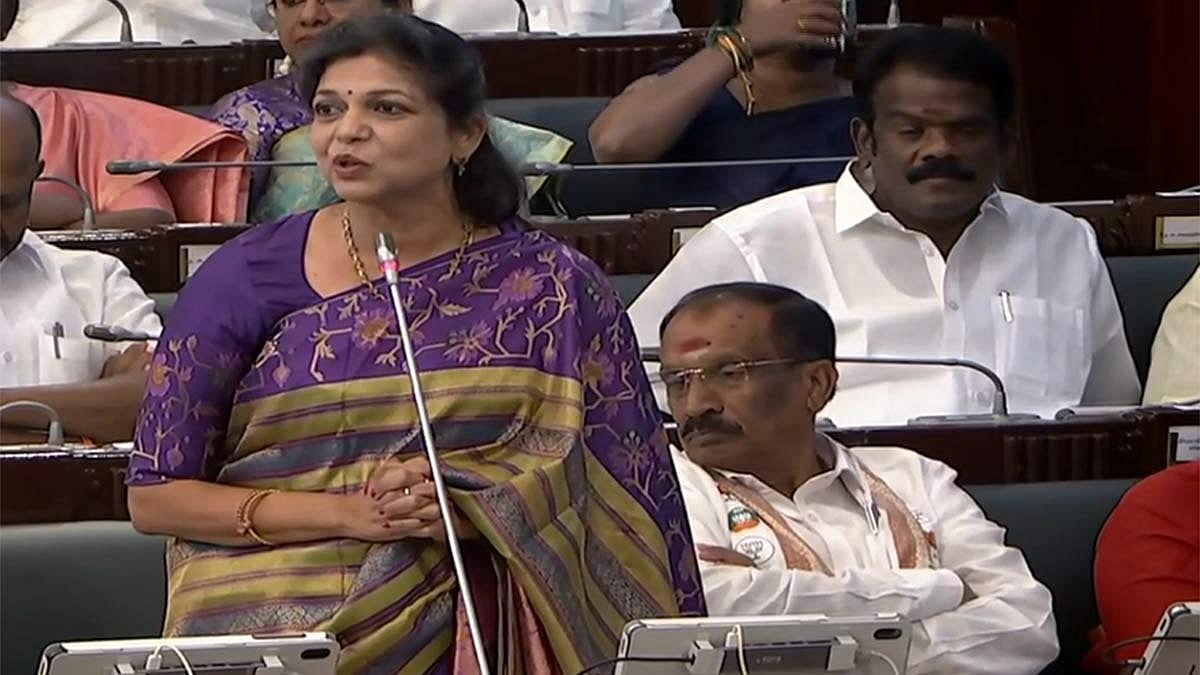 பாமக எம்எல்ஏ சவுமியா பேச்சு – சட்டசபை ஜனநாயக முறைப்படி நடக்கும்! (மே 5)
