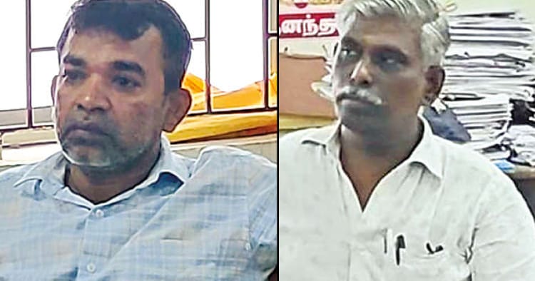 பத்திரப் பதிவுக்கு ரூ.50 லட்சம் லஞ்சம்: வெளிப்பட்டினம் சார்பதிவாளர் மற்றும் உதவியாளர் கைது