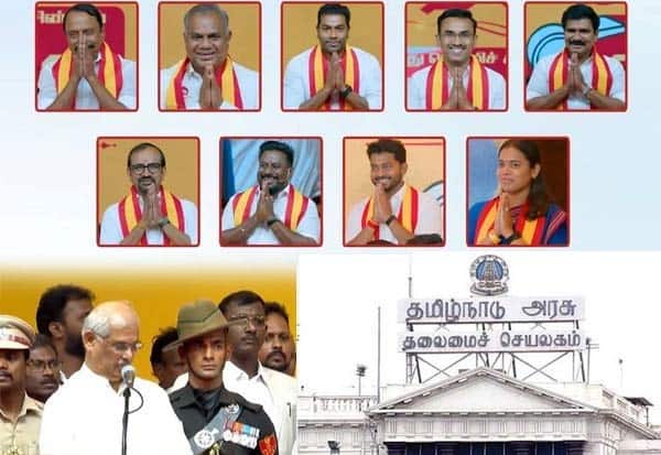 தமிழக அமைச்சர்கள் 9 பேரின் முழு பயோ டேட்டா (மே 11)!