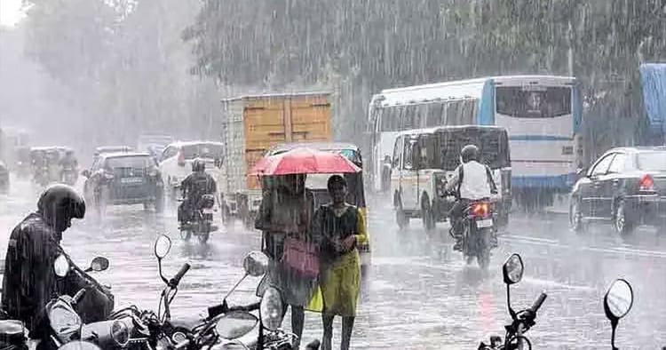 தமிழகத்தில் 9 மாவட்டங்களில் கனமழை எச்சரிக்கை: சென்னை வானிலை ஆய்வு மையம் தகவல்