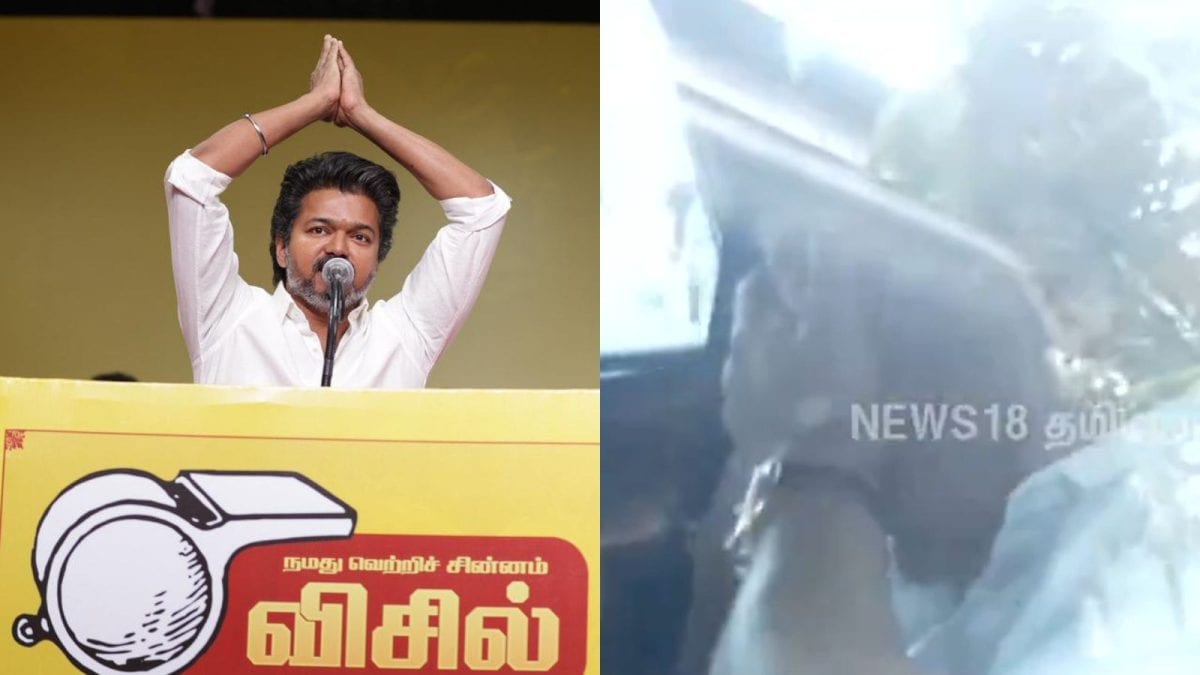 அதிர்ச்சி: முகத்தை மறைத்தபடி விஜய் வீட்டிற்கு சென்றது யார்? (Live Update)